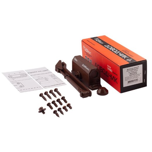 Доводчик дверной NORA-M URBOnization 510 F (коричневый)