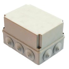 Коробка ОП 190х140х120мм, крышка, IP44, 10 гермовводов (SQ1401-1245)