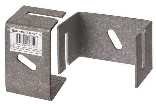 Держатель фасадный скоба 40х70мм для полосы 40х4мм, термодиффузия TDM (SQ2402-3270)