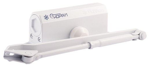 Доводчик дверной NORA-M НОРА-М №3S бол. (белый)