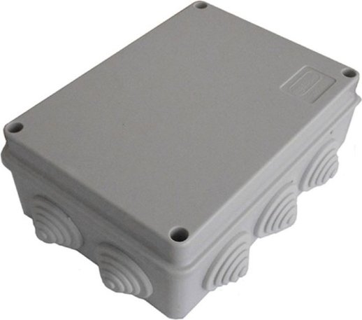 Коробка JBS300 300х250х120, 12вых, IP65, серая (44030HF)