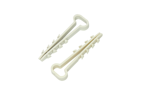 Дюбель хомут PROCONNECT Дюбель-хомут нейлоновый прямоугольный 5-10 мм, белый, 100 шт. PROconnect (07-4611)