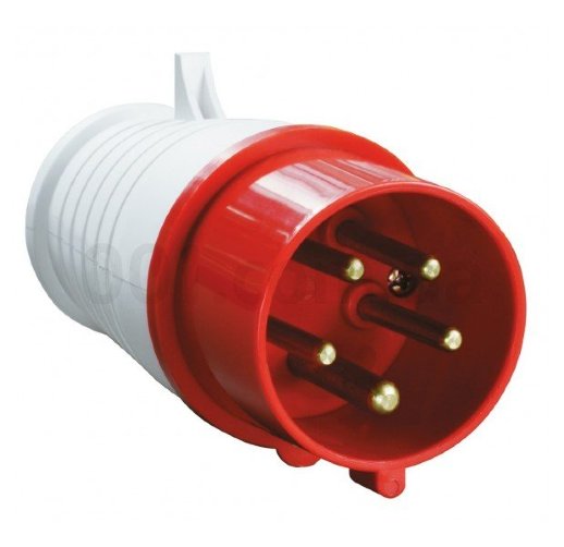 Вилка TDM ЕLECTRIC Вилка 025 3Р+РЕ+N 32А 380В IP44 (SQ0601-0006)