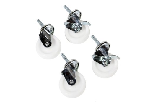 Комплект роликов с тормозом ЦМО СТК-ШТК-Э-50 (4 шт)