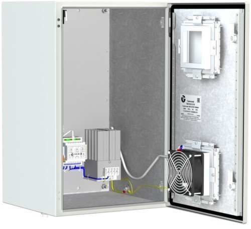 Шкаф монтажный с обогревом Тахион ТШВ-60.60.35.200