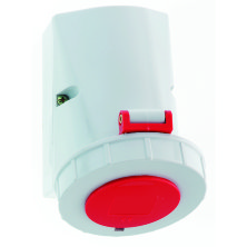 Розетка настенная 32A 5р(3P+N+PE) 6h 400V IP67 (1155)