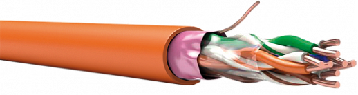 TechnoLAN F/UTP Cat 5e ZH нг(A)-FRHF 4x2x0,52