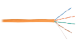 Кабель «витая пара» (LAN) для структурированных систем связи NIKOLAN U/UTP 4pair, Cat5e, Solid, In, LSZH (2100C-OR)
