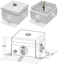 КМ IP54-0808