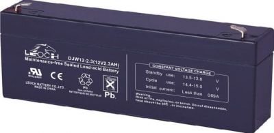 Аккумулятор герметичный свинцово-кислотный LEOCH LEOCH DJW 12-2,3