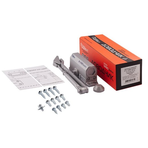 Доводчик дверной NORA-M URBOnization 510 F (серый)