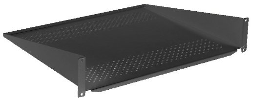 Консольная полка ITK RS05-280M, 280 мм, 1U (черная)