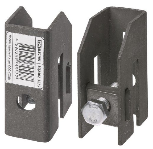 Держатель фасадный с зажимом для полосы толщиной 3-8мм, термодиффузия TDM (SQ2402-3275)