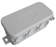 Коробка JBL090 90х42х40, 10 вых., IP55, белая (44055W-1)