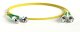 Патч-корд волоконно-оптический ST-ST Hyperline FC-D2-9-ST/AR-ST/AR-H-1M-LSZH-YL