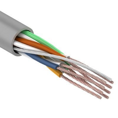 Кабель «витая пара» Rexant U/UTP 4PR 24AWG, CAT5e, STRANDED 305м REXANT (01-0044)