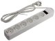 Сетевой фильтр 6 розеток, 3м, белый 5bites SP6W-130