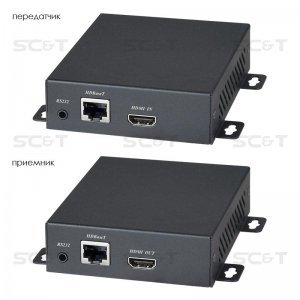 Удлинитель HDMI, ИК-сигнала, RS232 SC&T HE20E