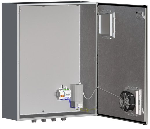 Шкаф монтажный с обогревом Тахион ТШВ-80.100.30.300