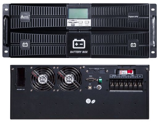 Источник бесперебойного питания SVC SVC RT-10KL-LCD/A3