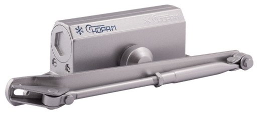 Доводчик дверной NORA-M НОРА-М №3S бол. (серебро)