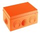 Коробка JBS210 210x150x100, 8 вых., 4P (0,15…2,5мм²) (43806HF)