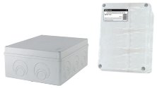 Коробка ОП 240х195х90мм, крышка, IP55, кабельные вводы d28-3шт, d37-2шт (SQ1401-1272)