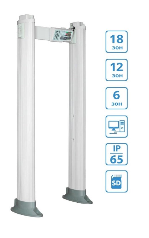 Металлодетектор арочный ИРА-ПРОМ Блокпост РС X 1800 MK (18/12/6)