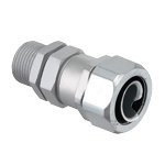 Кабельный ввод для монтажа металлорукавом, диаметр условного прохода до 15мм Эридан КВМ15