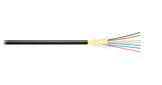 Кабель волоконно-оптический многомодовый NIKOLAN NKL-F-016M3I-00C-BK
