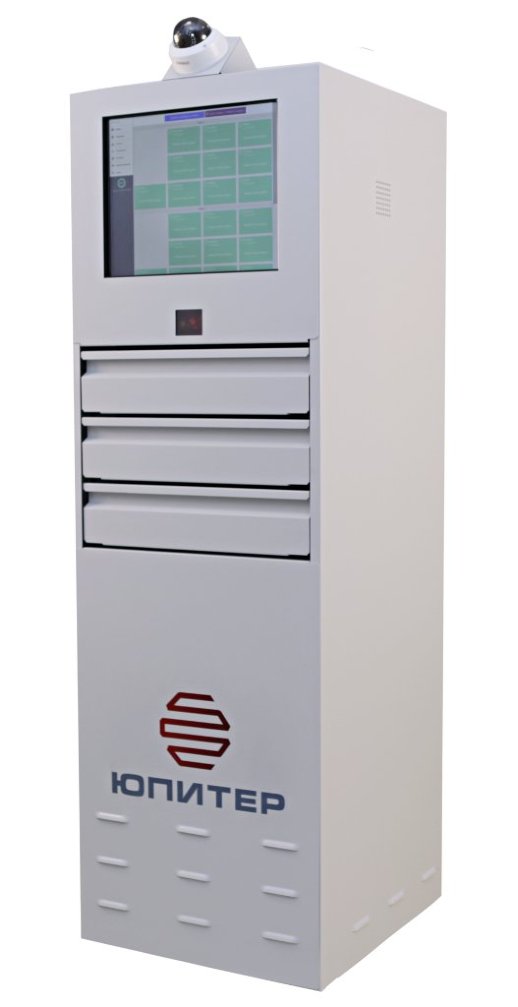 Терминал МАВР Элеста Юпитер-7420 на 10 мобильных аудио-видеорегистраторов