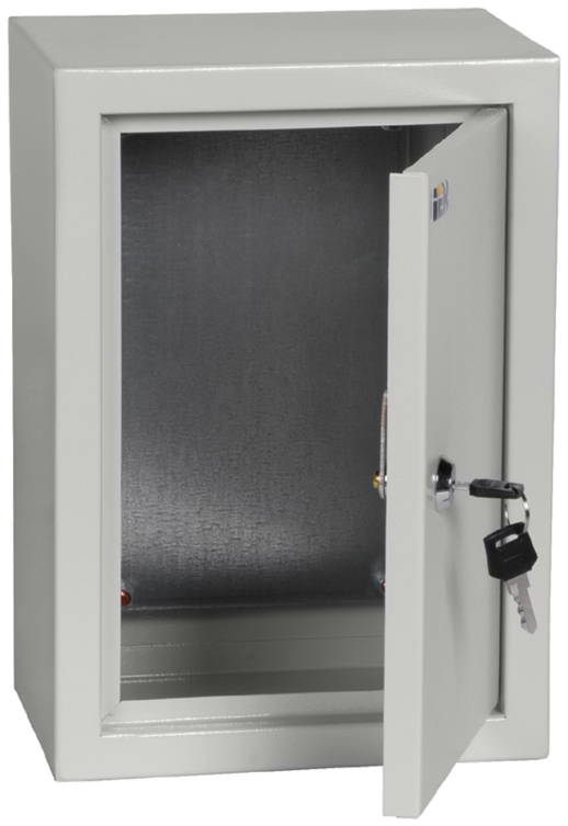 Шкаф металлический с монтажной платой IEK ЩМП-3.2.1-0 36 УХЛ3 IP31, 300x210x150 (YKM40-321-31)