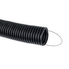 Труба ПНД легкая D25, черная (20125-50)