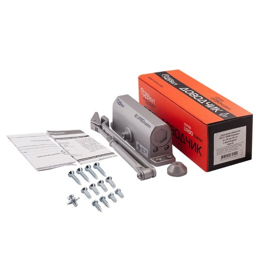 Доводчик дверной NORA-M URBOnization 530 F (серый)