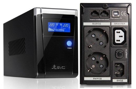 Источник бесперебойного питания SVC SVC V-650-F-LCD