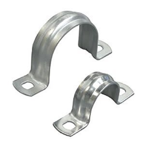 Скоба оцинкованная Экопласт Скоба двухлапковая D25 (100 шт) (43625)