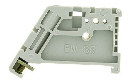 Зажим на DIN-рейку EKF Зажим на DIN-рейку пластиковый, 1 винт EW EKF PROxima (ahdw-ew)