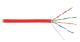 Кабель «витая пара» (LAN) для структурированных систем связи NIKOLAN U/UTP 4pair, Cat5e, Solid, In, LSZH (9100C-RD)