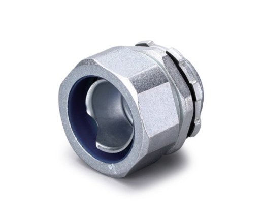 Муфта вводная с наружной резьбой на металлорукав Рувинил МВн-50