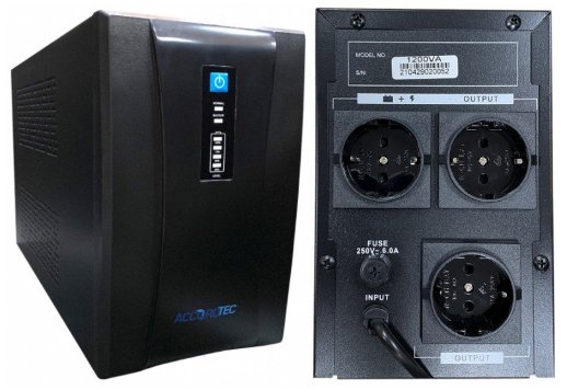Источник бесперебойного питания AccordTec UPS-220/1200VA