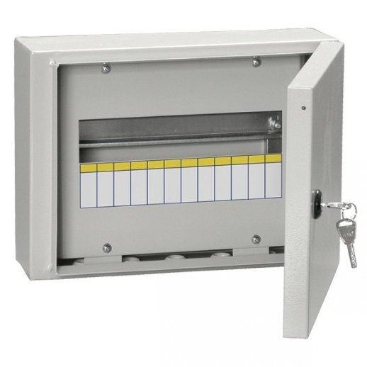 Щит распределительный навесной с замком IEK ЩРн-12з-1 36 УХЛ3 IP31 (MKM14-N-12-31-Z)