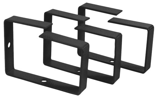 Кольцо организационное для укладки кабеля 90х65 мм CABEUS MCR-90-BK (8652c)