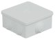 Коробка JBS080 85х85х40, 6 вых, IP44, белая (44006W-1)