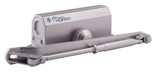 Доводчик дверной NORA-M НОРА-М №3S бол. F (серебро)