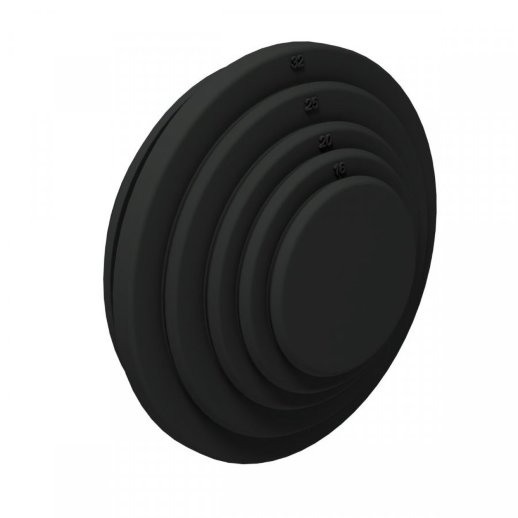 Гермоввод D=32 черный (5 шт) (PR80.0185)