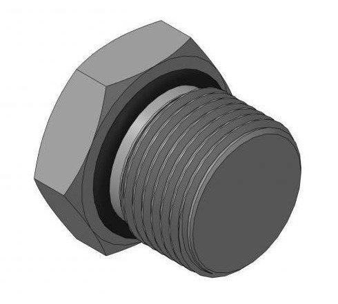 Заглушка оконечная из алюминиевого сплава Спектрон НПО ЗАГЛУШКА-М