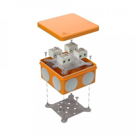 Коробка огнестойкая 100х100х50 (60-0300-FR10.0-8)