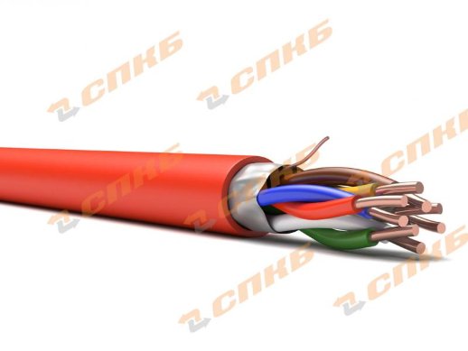 Кабель для систем ОПС и СОУЭ низкотоксичный СПКБ-Техно КПКЭВнг(А)-FRLSLTx 2х2х1,5