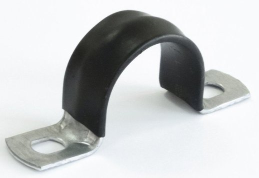 Скоба металлическая двухлапковая с полимерным покрытием СМД-П 21-22 (100 шт) (PR08.6017)