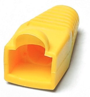 Изолирующий колпачок Hyperline BOOT-YL-10 (10 шт)